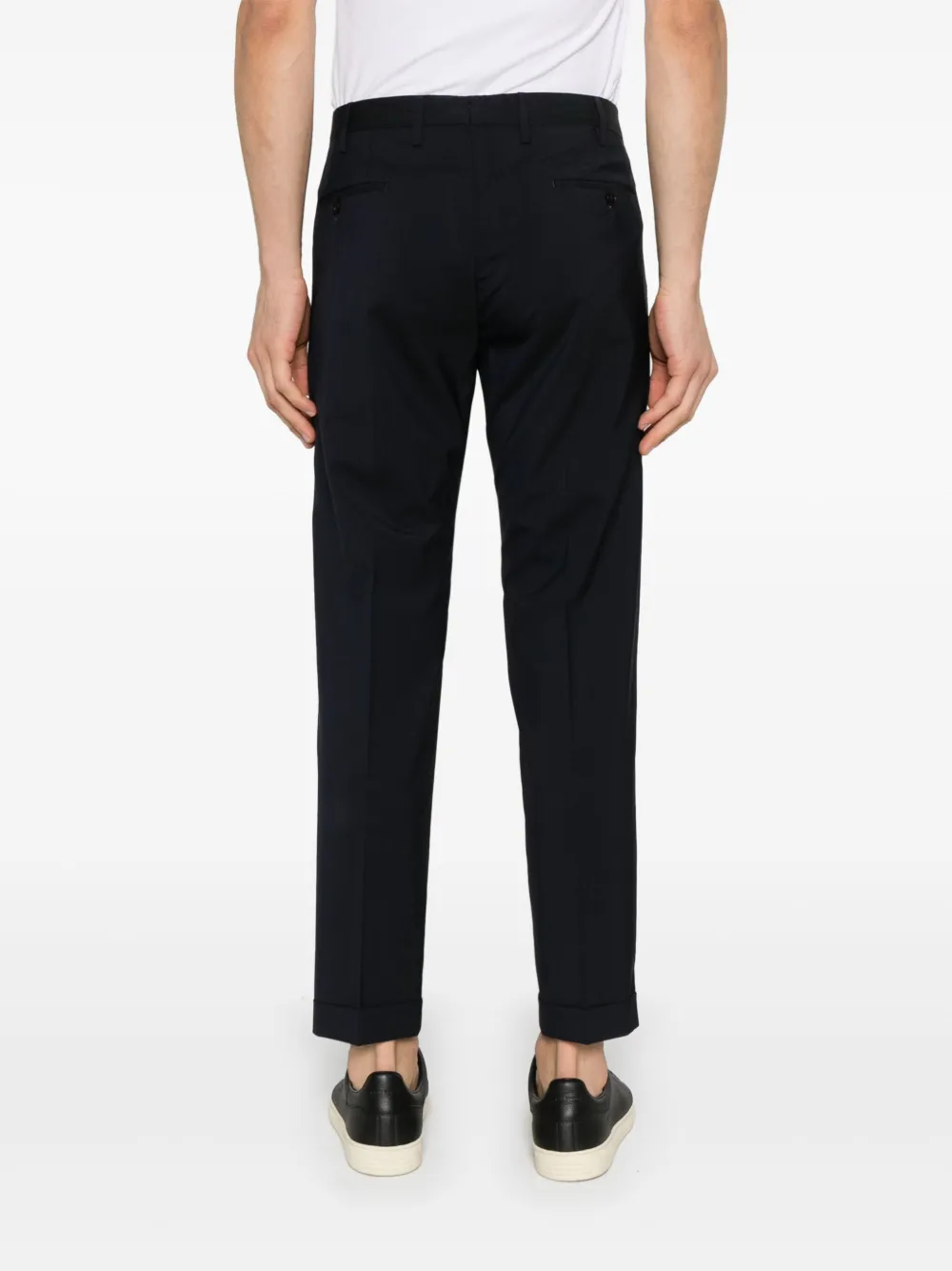 Briglia 1949 Broek met toelopende pijpen Blauw