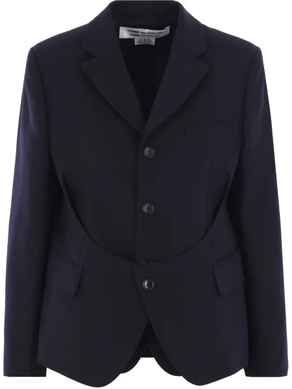 Comme Des Garçons Comme Des Garçons single-breasted Blazer