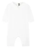 Little Bear cotton babygrow set - White