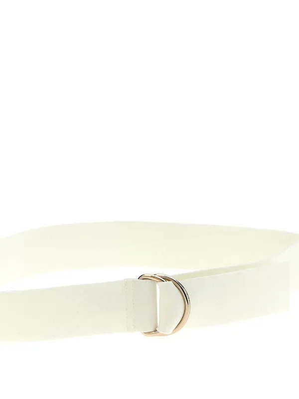 Norma Kamali Mid Belt | White | FARFETCH AU