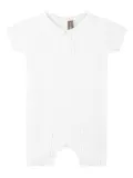 Little Bear cotton babygrow set - White