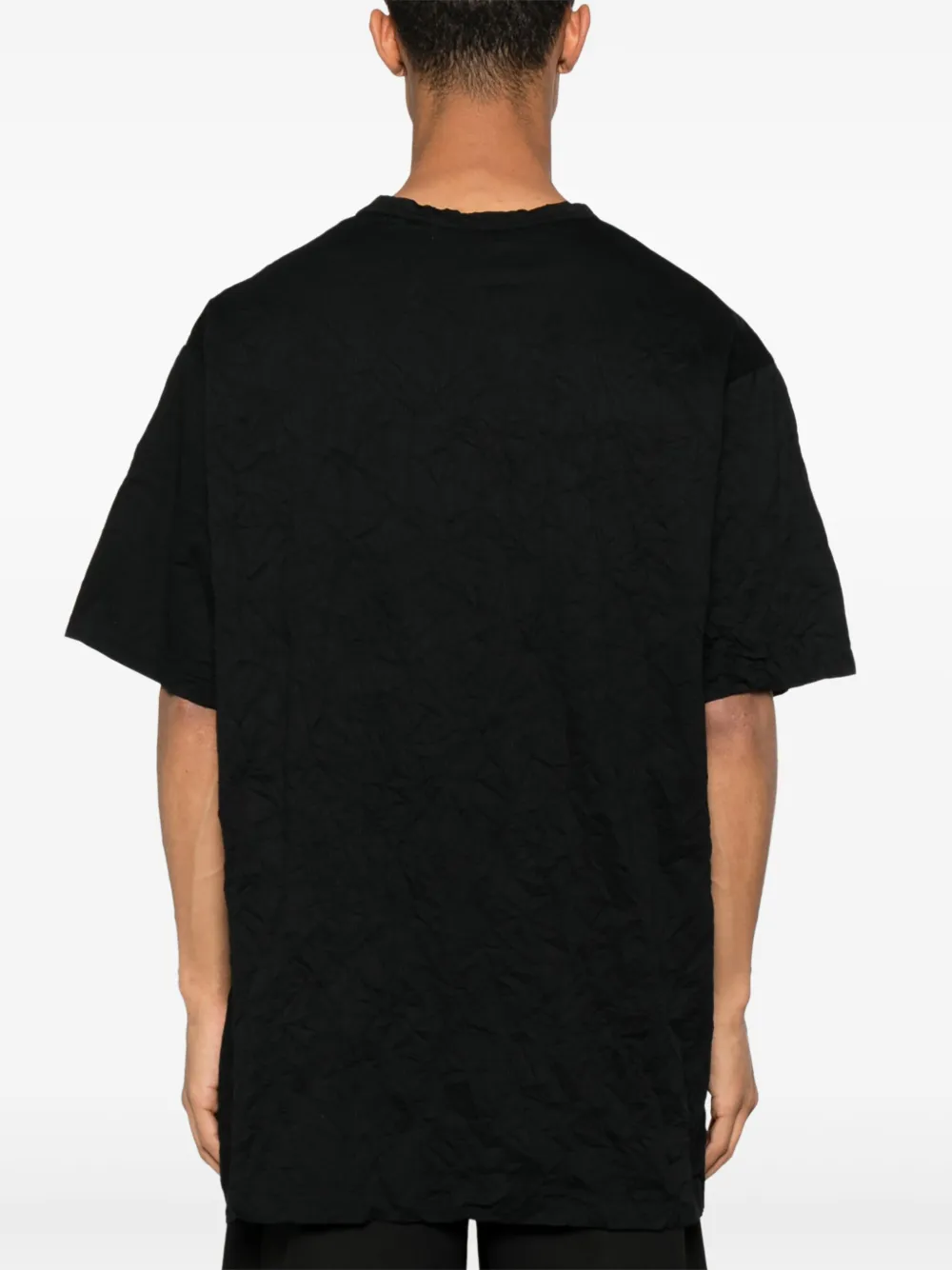 Shop Yohji Yamamoto Crew-neck T-shirt