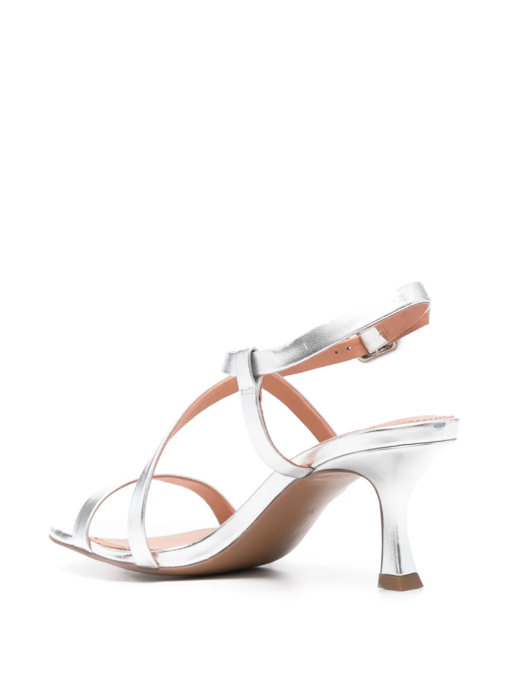 Bibi Lou 65mm Nica sandals Silver