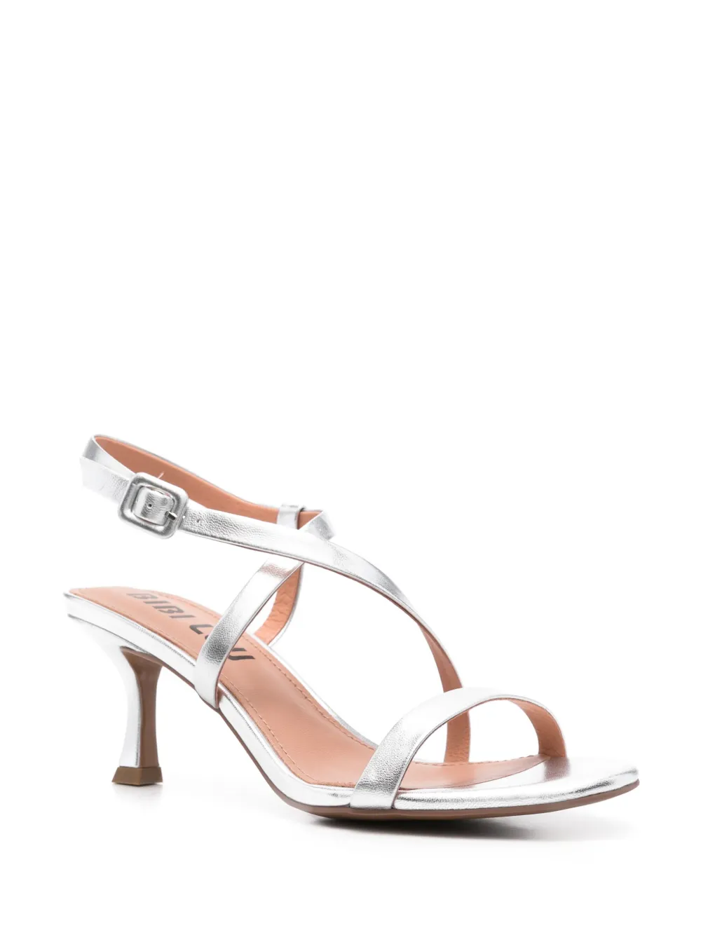 Bibi Lou 65mm Nica sandals Silver