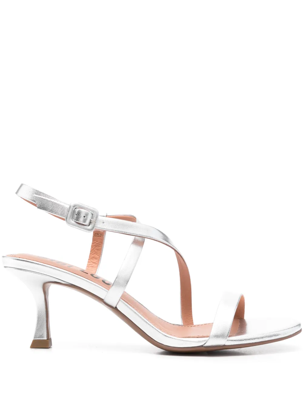 Bibi Lou 65mm Nica sandals Silver