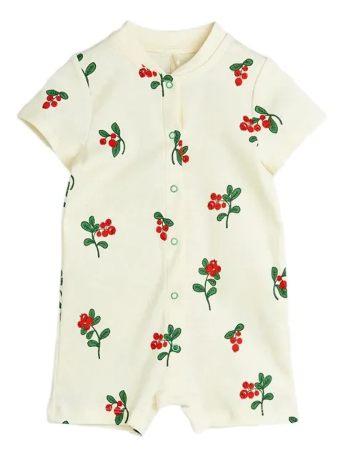 Mini Rodini romper con estampado floral