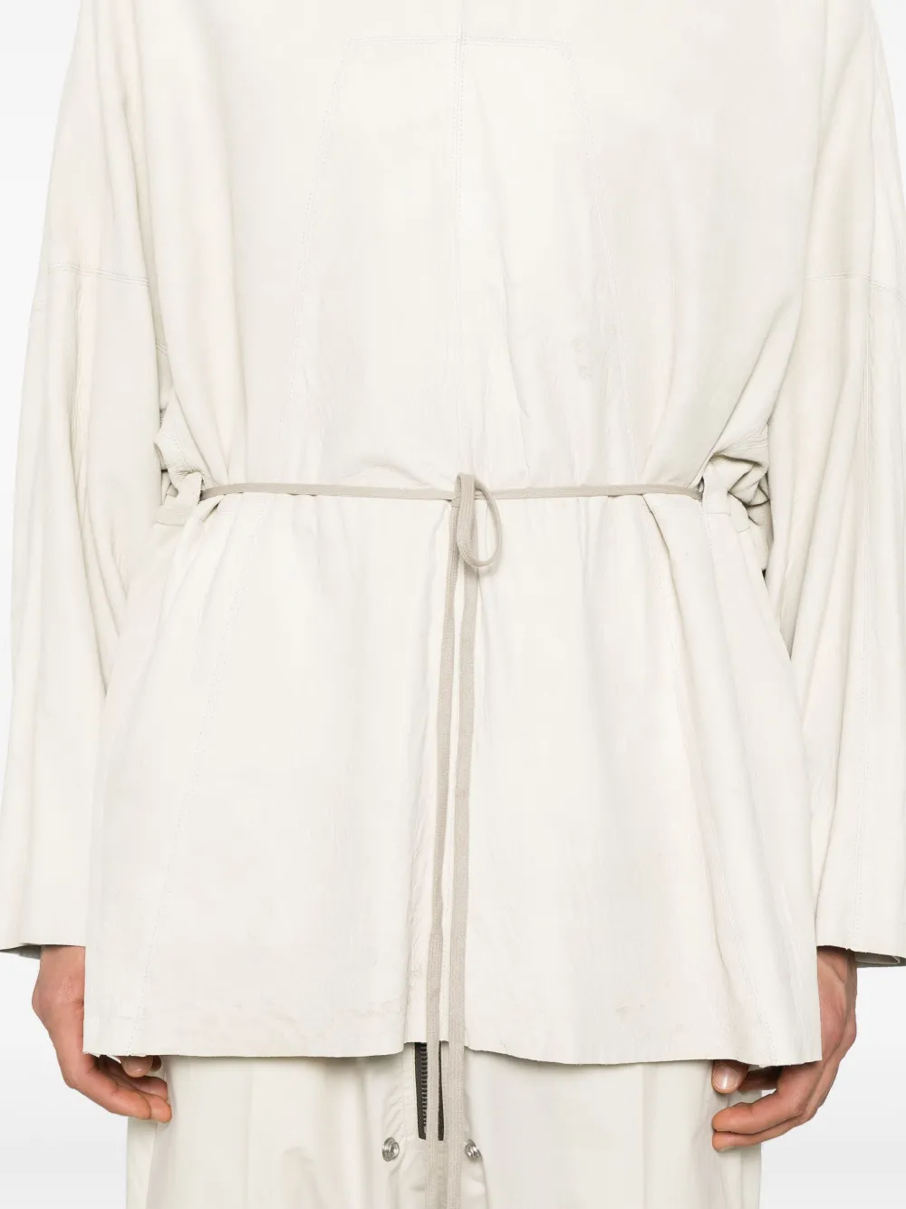 Rick Owens Tuniek met capuchon Beige