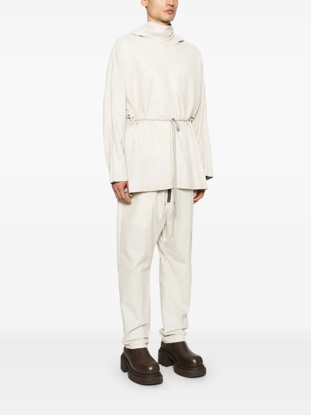 Rick Owens Tuniek met capuchon Beige