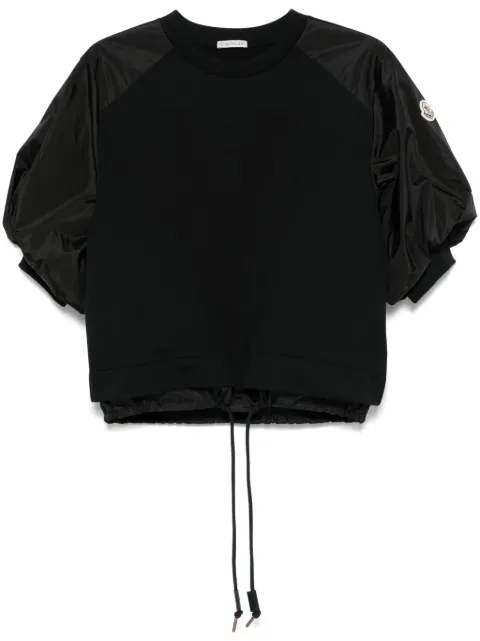 Moncler contrast-sleeves T-shirt