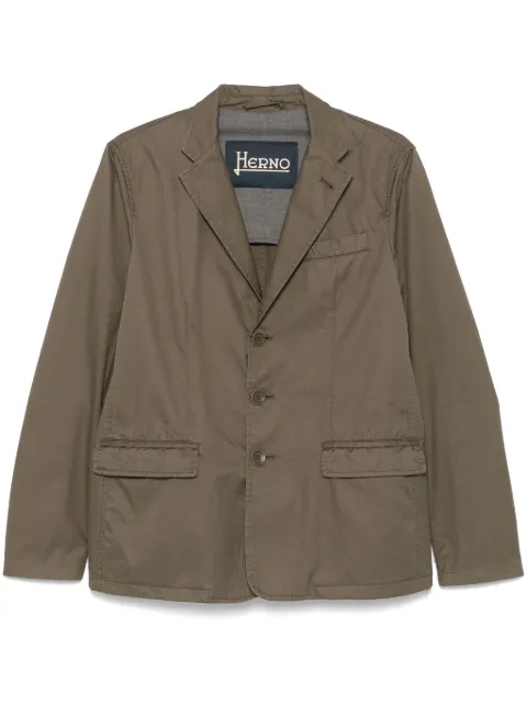 Herno twill blazer