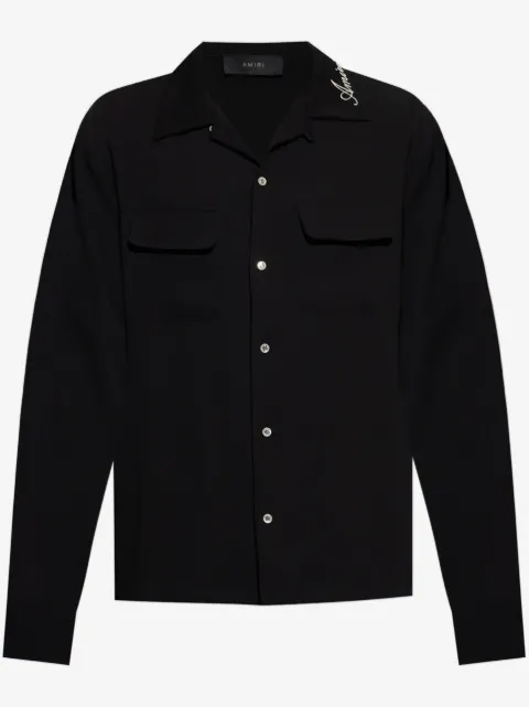 AMIRI round pocket dress shirt
