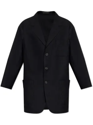 Yohji Yamamoto Double Breasted Coats for Men - Shop Now on FARFETCH