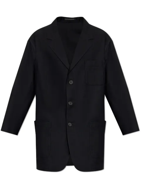 Yohji Yamamoto single-breasted blazer