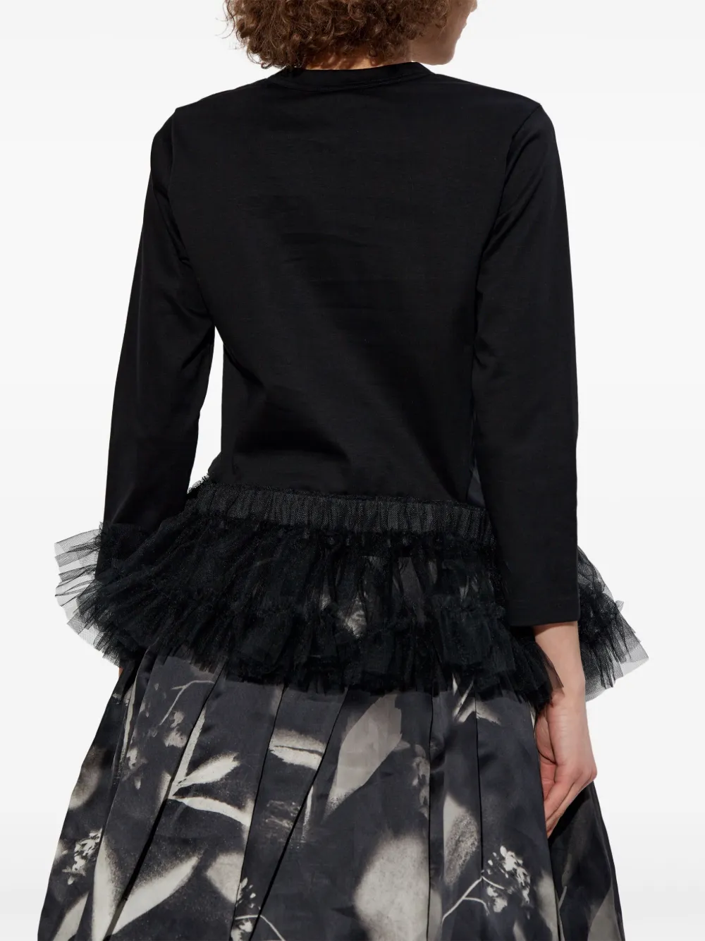 NOIR KEI NINOMIYA COTTON JUMPER