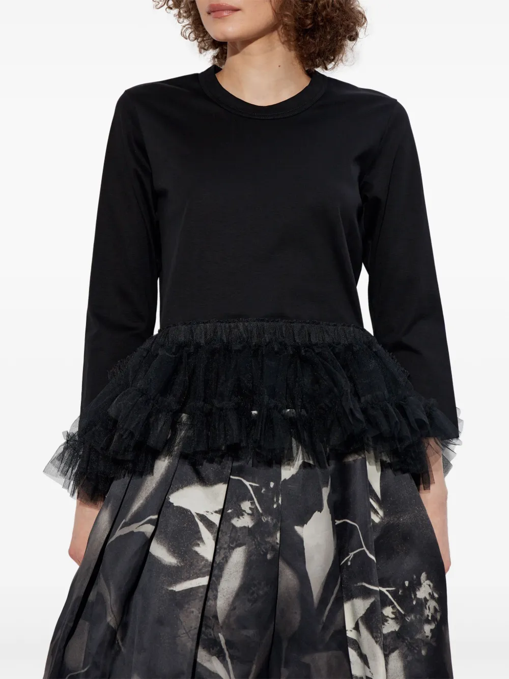 NOIR KEI NINOMIYA COTTON JUMPER