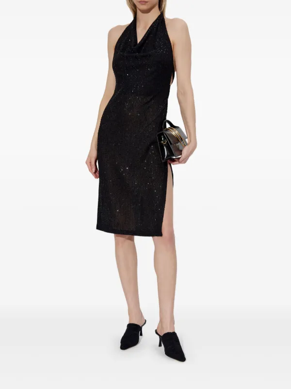 sachin and babi light blue dress Camo Satin Cocktail Dress - Seafoam - $136