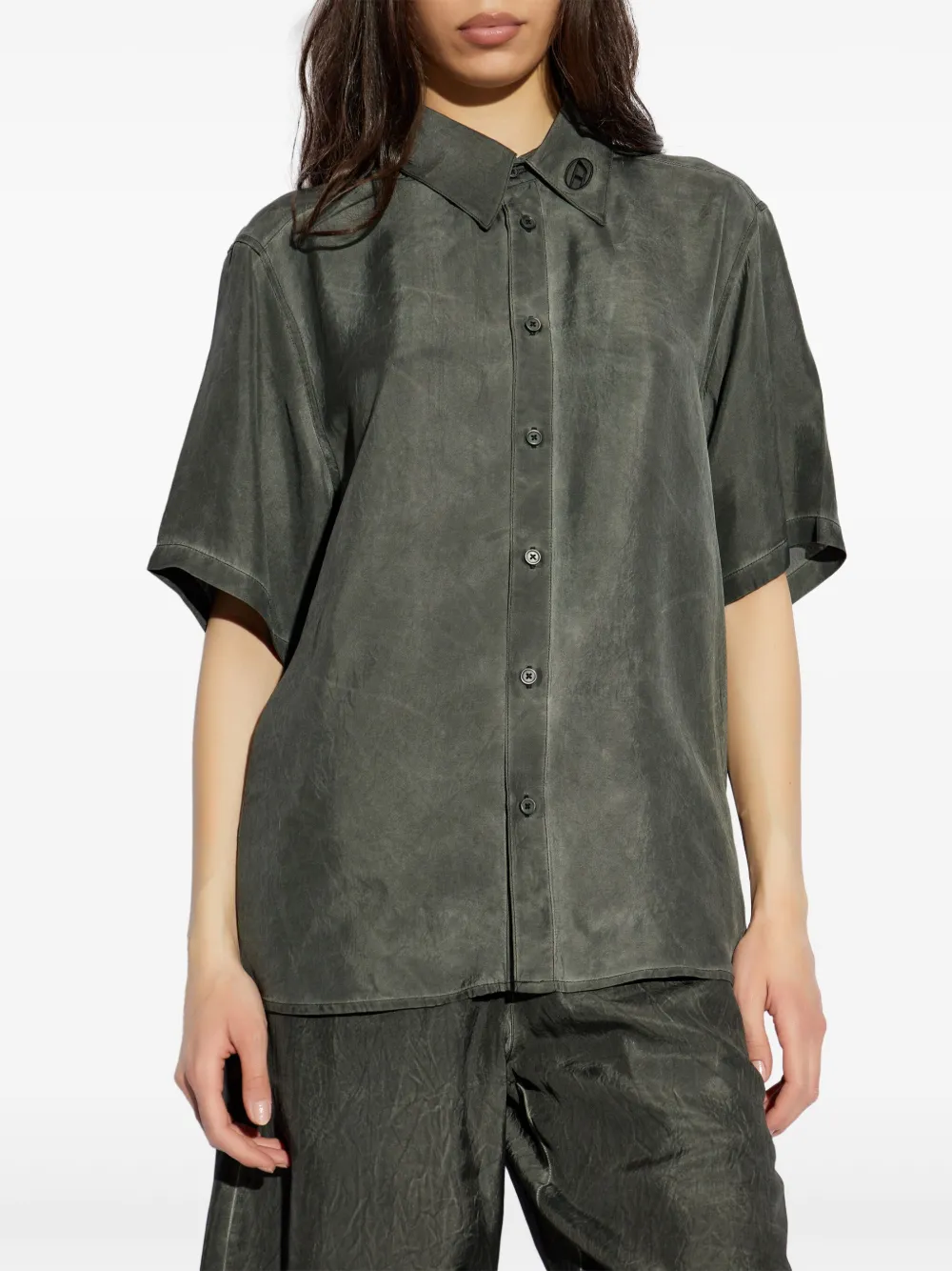 Diesel S-Leon shirt Groen