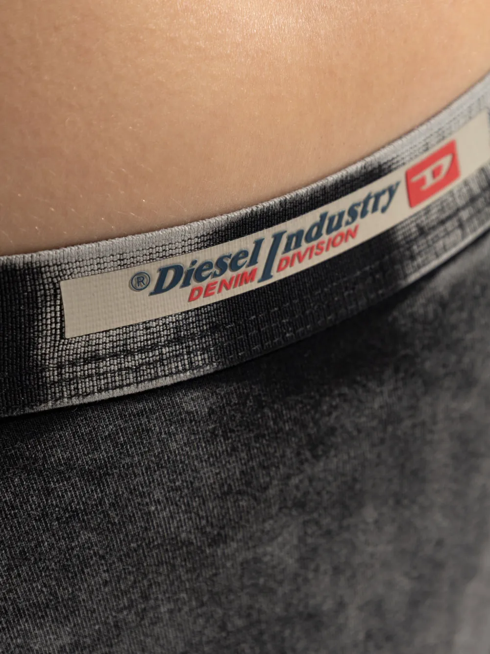 Diesel Hipster-DNM slip Zwart
