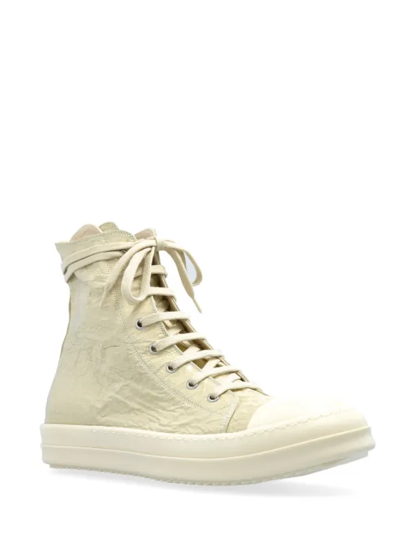 gradient-effect denim sneakers