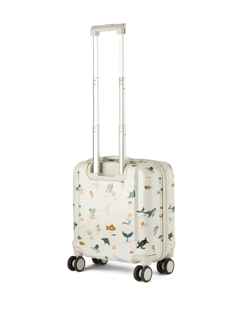 Liewood Rolkoffer met grafische print - Beige