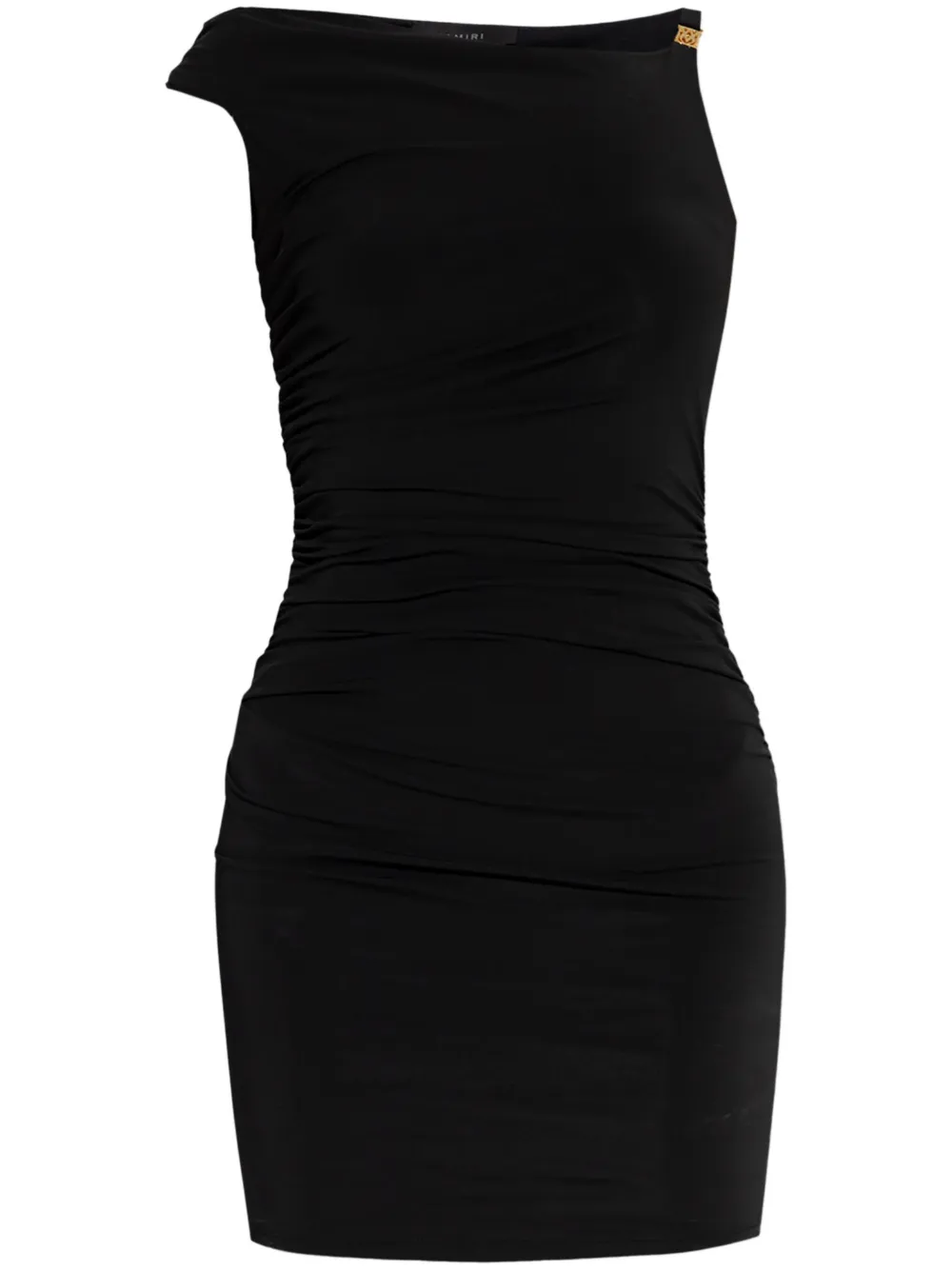 draped detailing dress