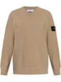 Stone Island logo patch sweater - Neutrals
