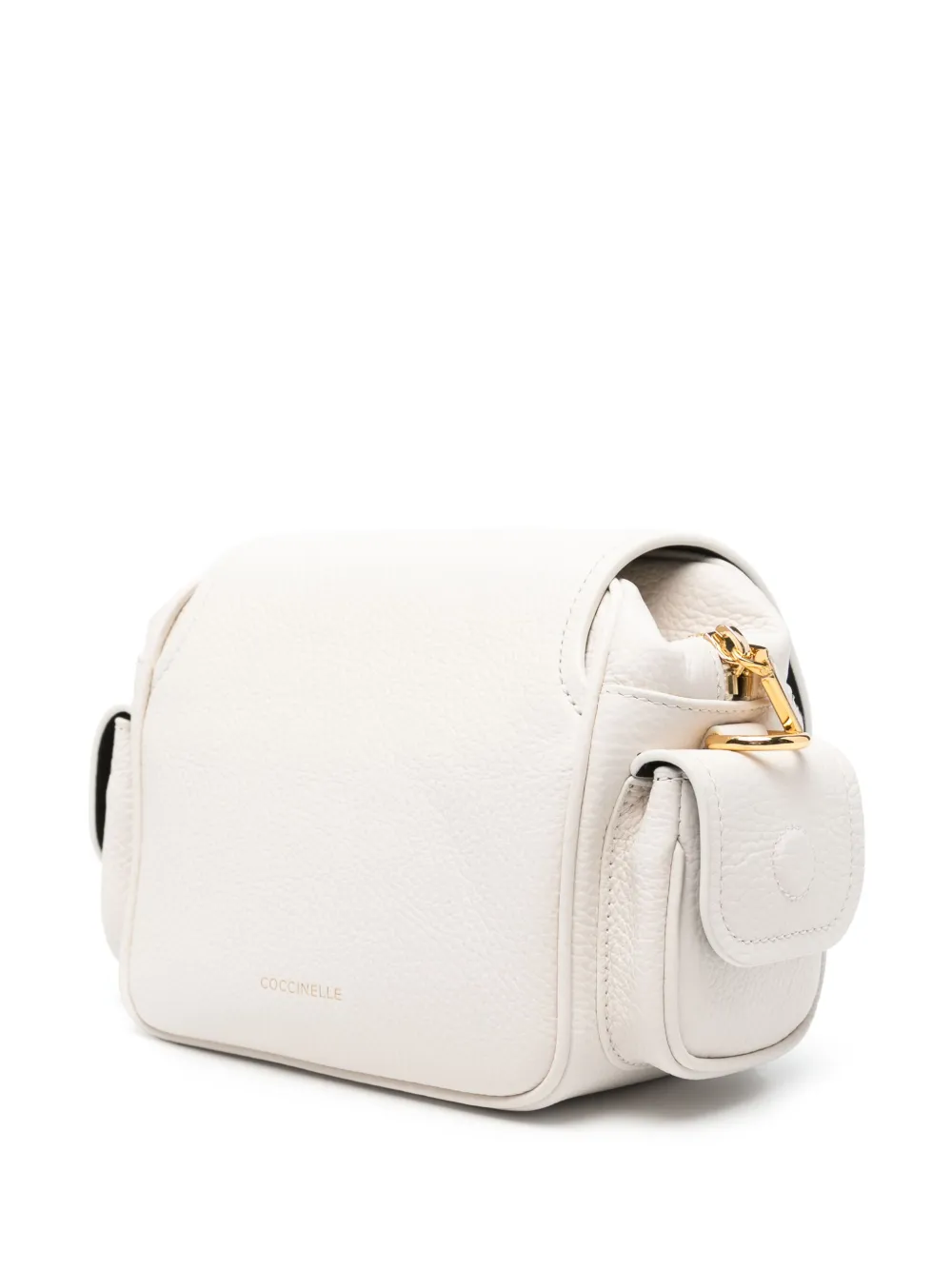 Coccinelle Campus kleine crossbodytas Wit