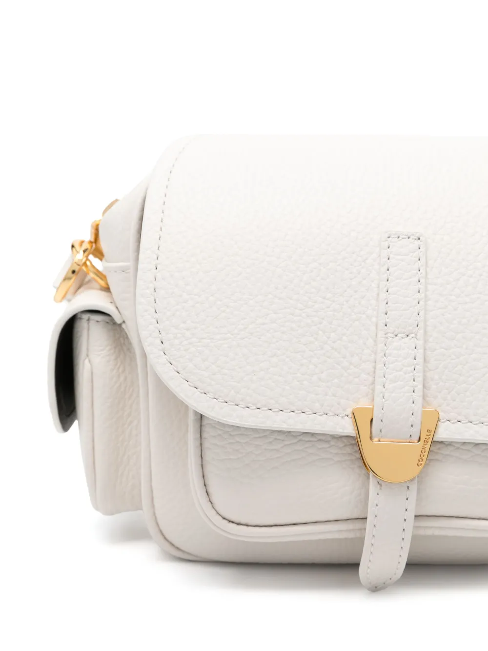 Coccinelle Campus kleine crossbodytas Wit