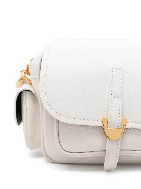 Coccinelle Campus ショルダーバッグ ミニ | ホワイト | FARFETCH JP