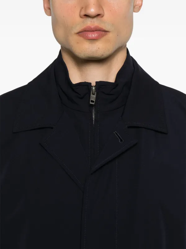 Fay Morning Coat Trenchcoat | Blue | FARFETCH