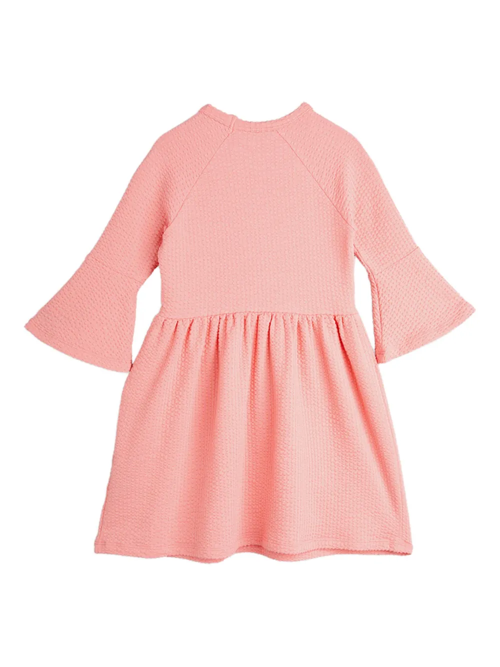 Mini Rodini Jurk met geborduurde viool Roze