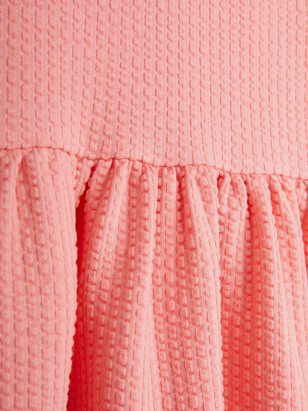 Mini Rodini Jurk met geborduurde viool Roze