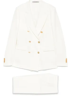 Tagliatore Parigi Suit | White | FARFETCH