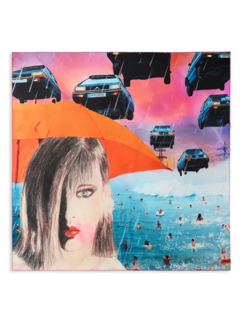 Sunnei Marylène printed scarf