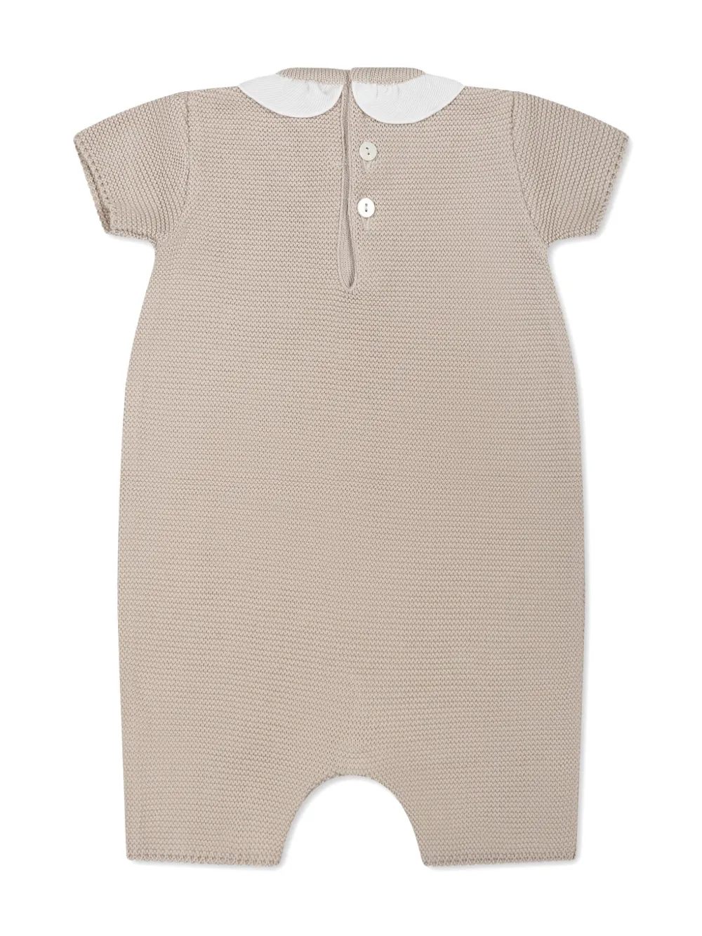 Little Bear cotton babygrow set - Beige