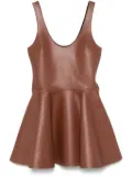 JW Anderson Circle mini dress - Brown