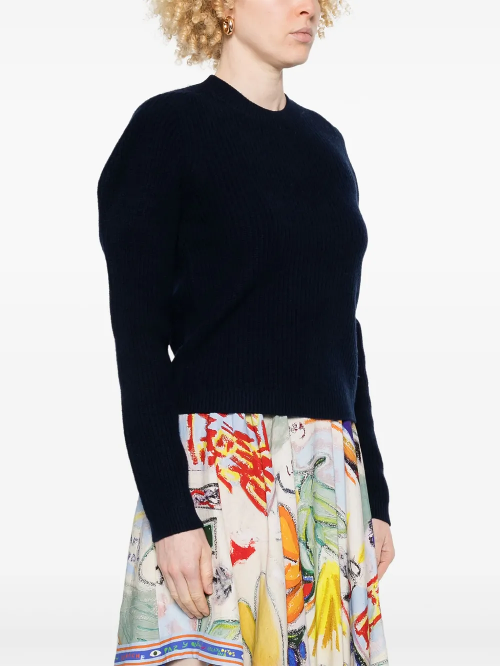 JW Anderson Trui met pofmouwen Blauw