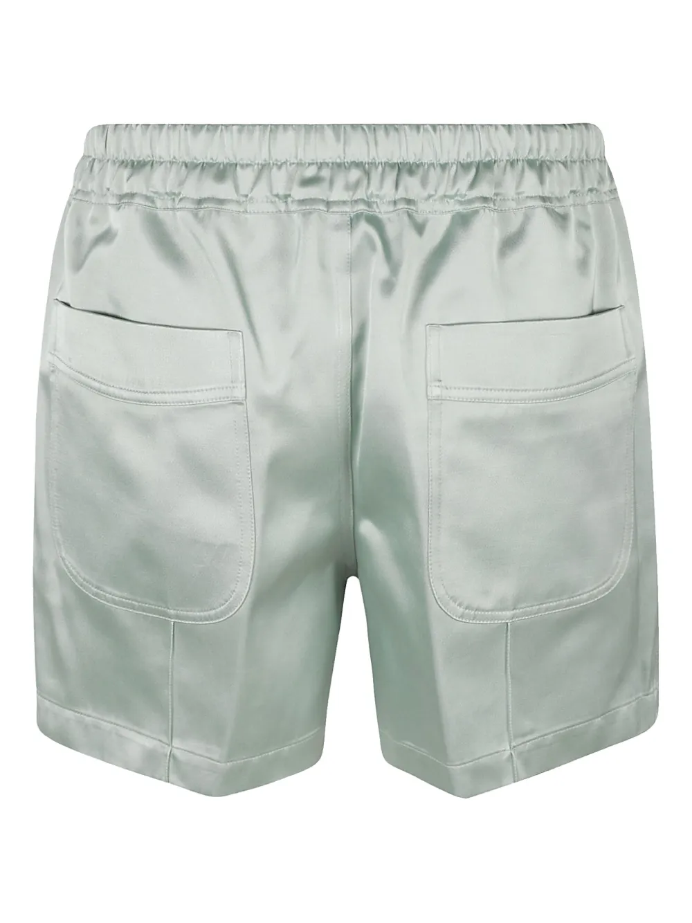 TOM FORD drawstring satin shorts - Groen