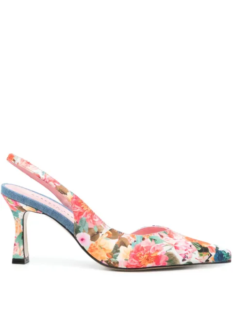 Roberto Festa Scarpin slingback Cestro com salto 70mm