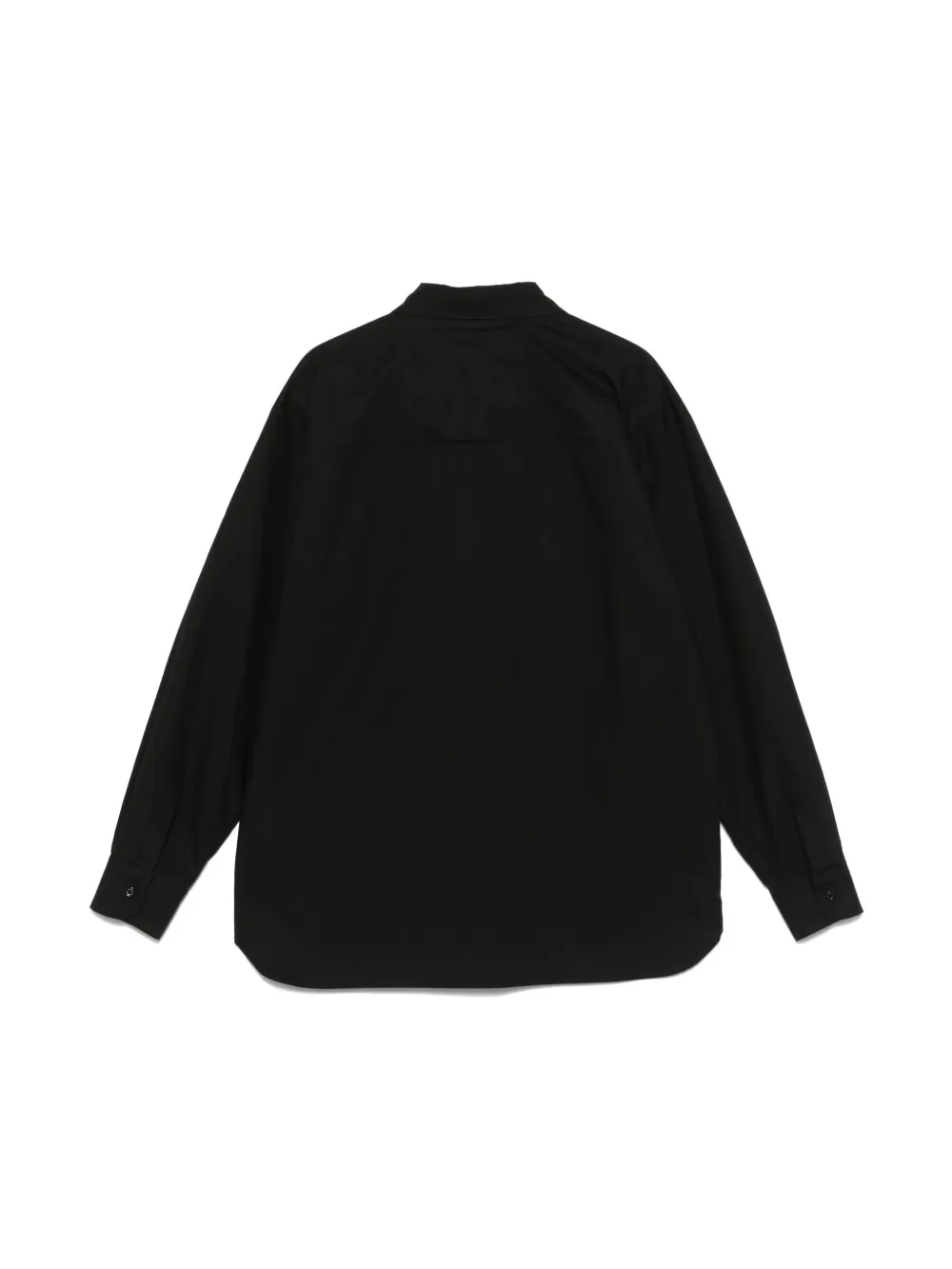 BALMAIN LOGO-PATCH SHIRT