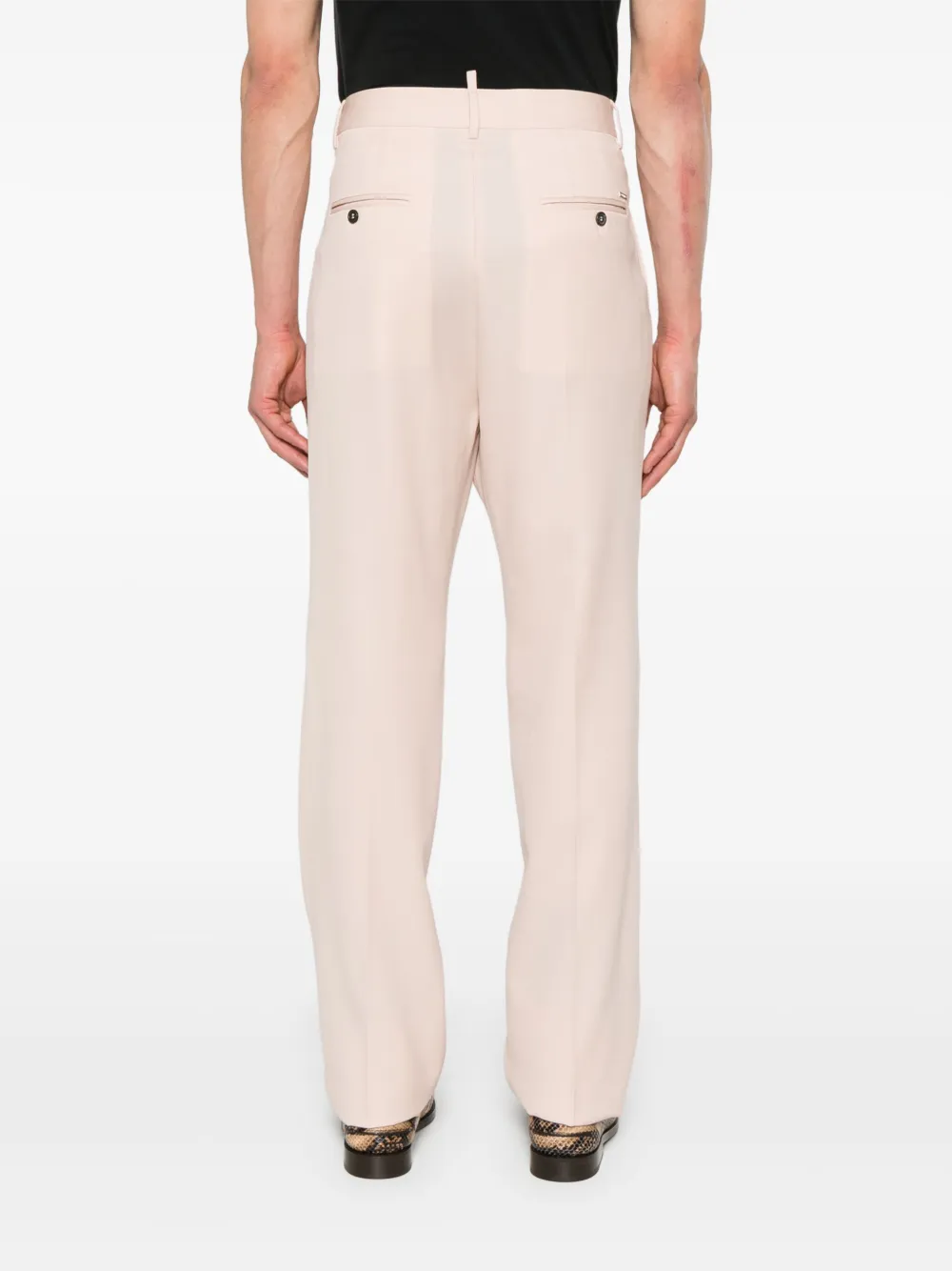 DSQUARED2 Geplooide pantalon Roze
