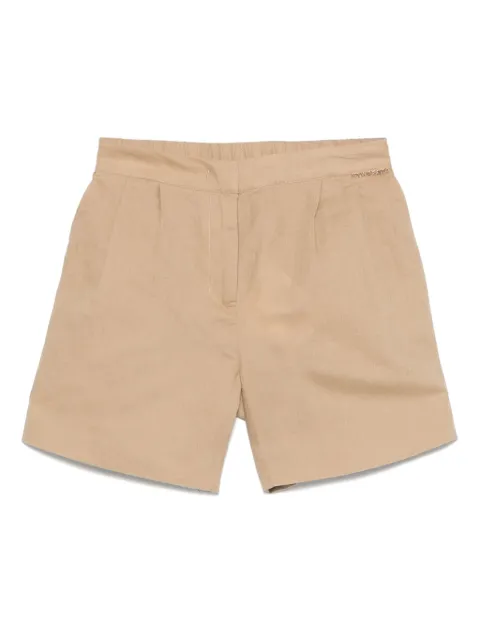 TWINSET Kids logo-plaque shorts 