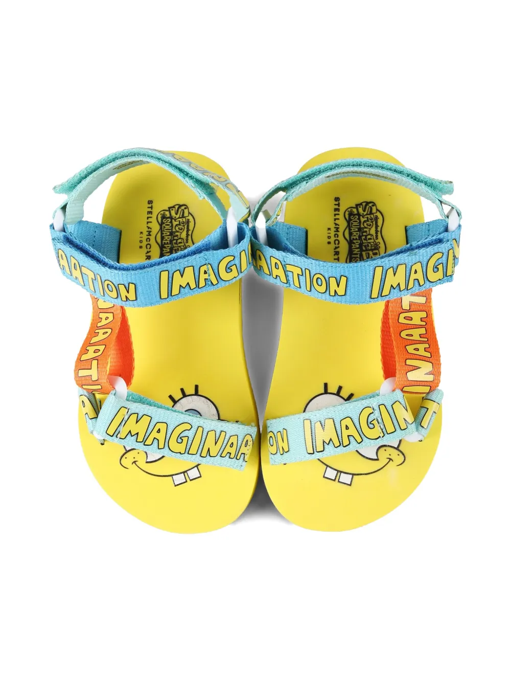 Stella McCartney Kids SpongeBob sandals Blue