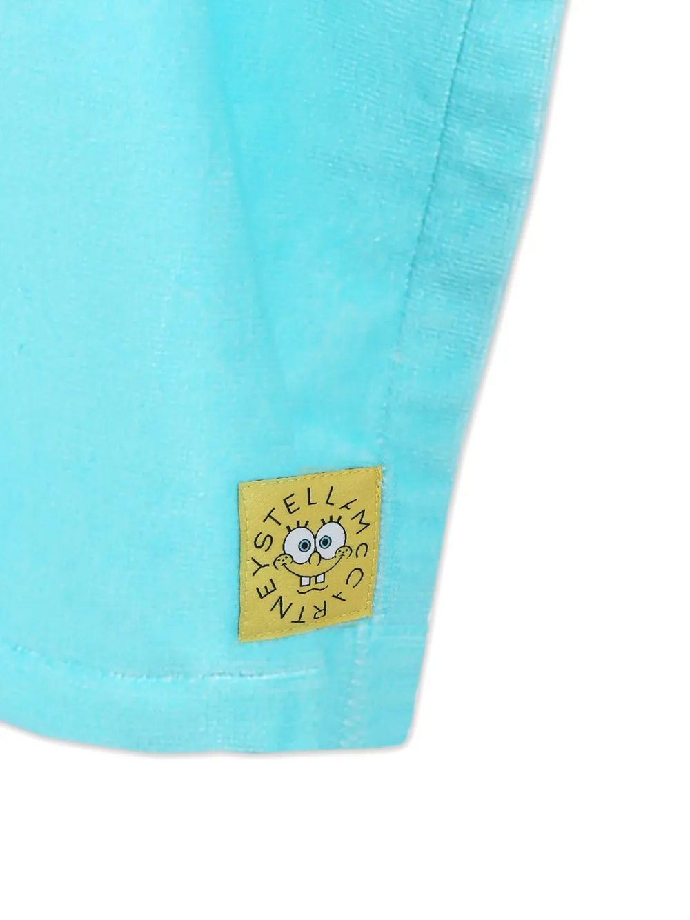 Stella McCartney Kids SpongeBob handdoek met capuchon Blauw