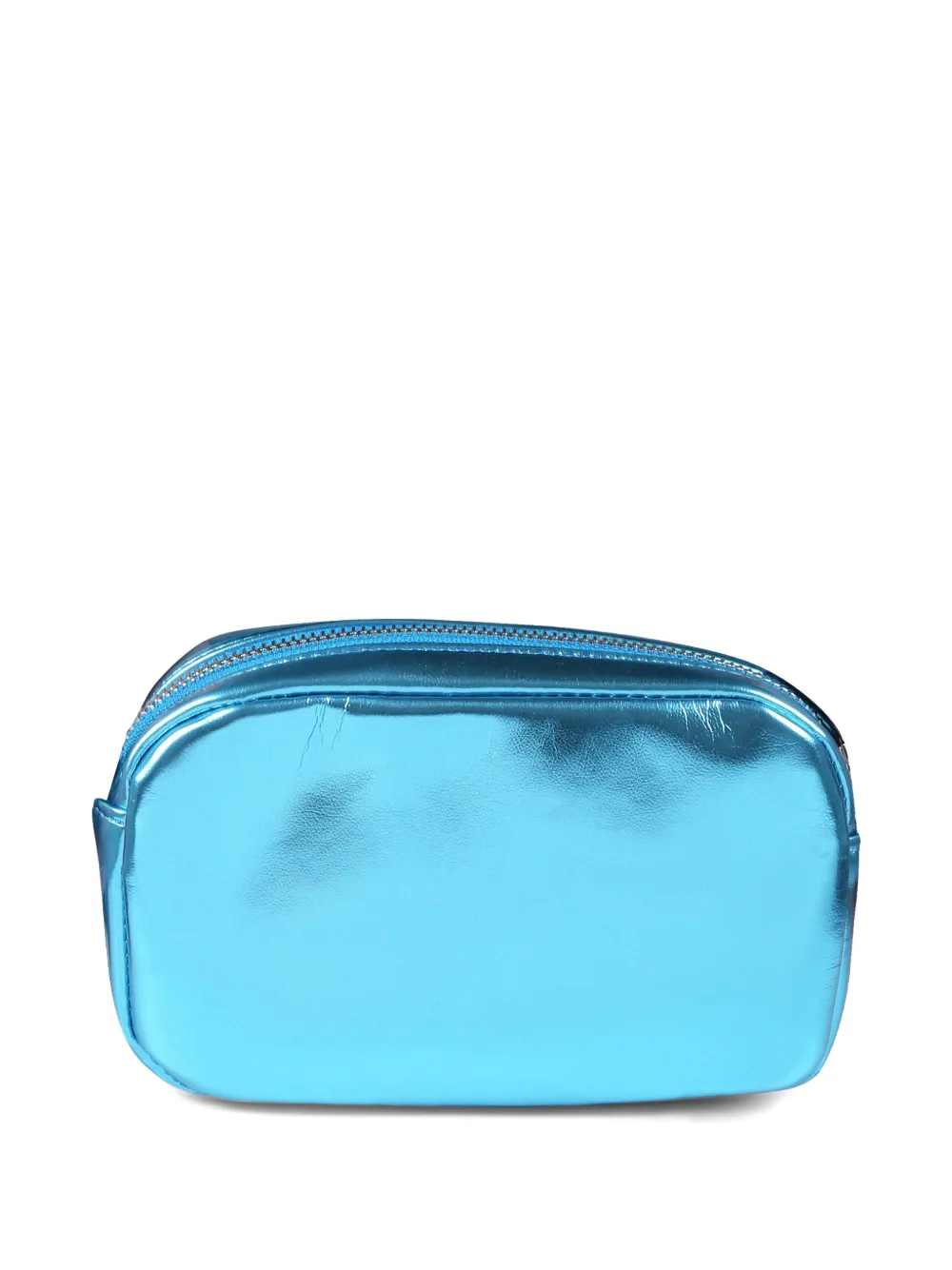 Stella McCartney Kids metallic-finish shoulder bag - Blauw