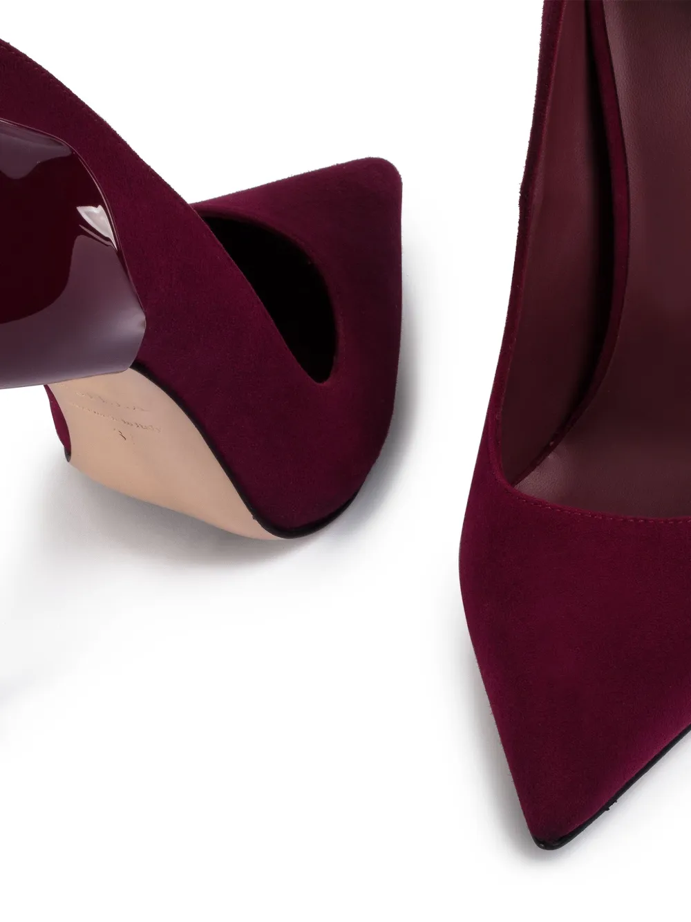 Le Silla 120mm Petalo pumps Red