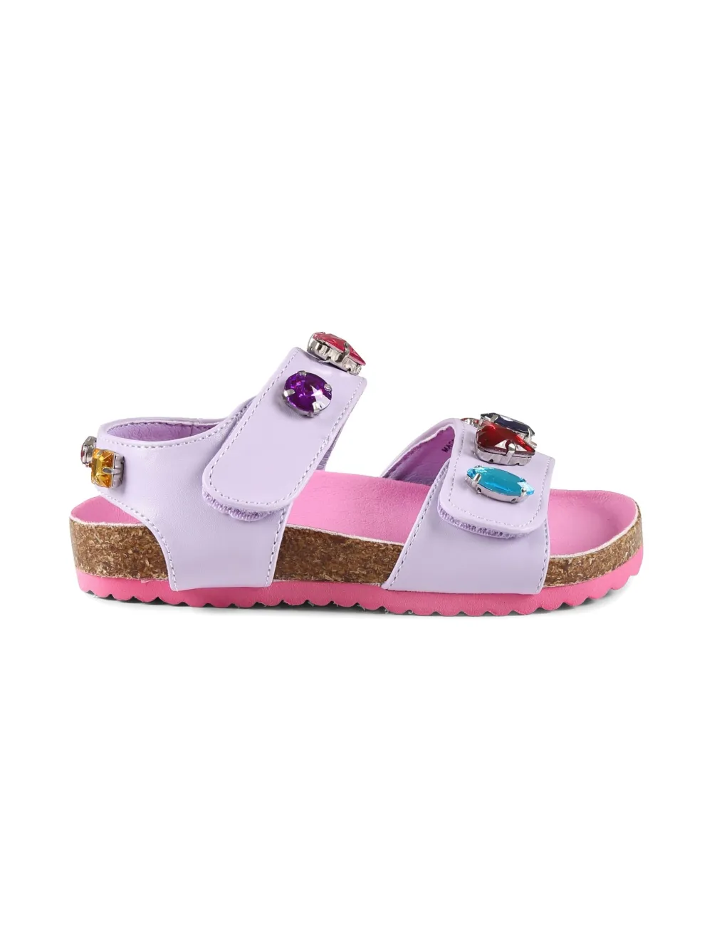 Stella McCartney Kids touch-strap sandals Pink