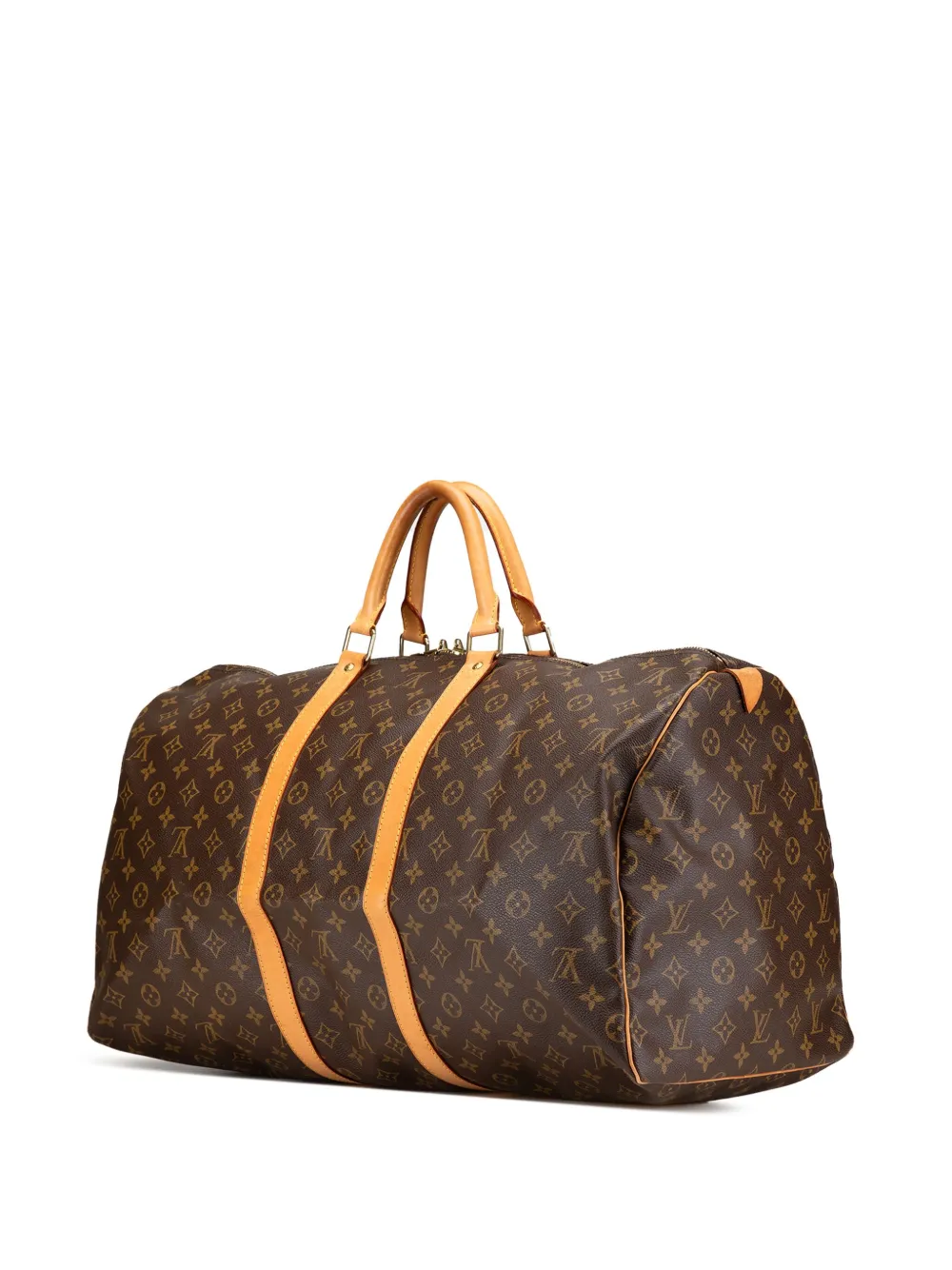 Louis Vuitton Pre-Owned 2001 Monogram Keepall 55 travel bag - Bruin