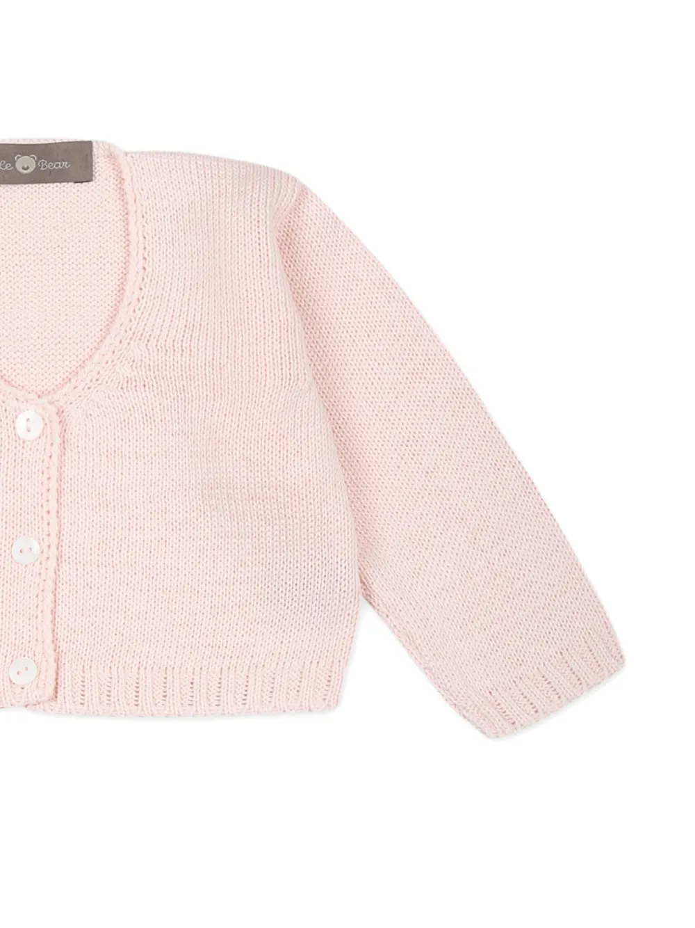Little Bear Katoenen vest Roze