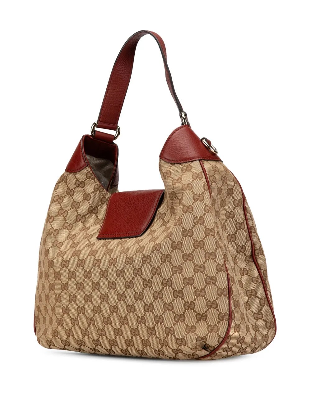 Gucci Pre-Owned 2000-2015 GG Canvas Dressage boekentas - Bruin